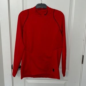 Nike pro hyper warm fitted long sleeve